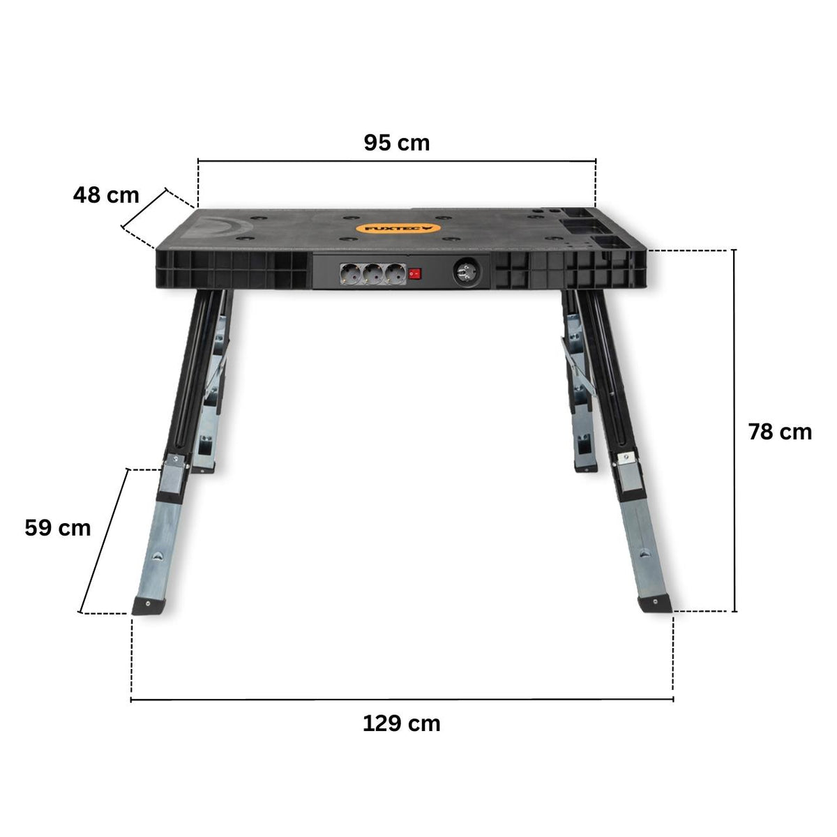Bild 1 B-WARE FUXTEC 5in1 Universal-Werkbank FX-WB